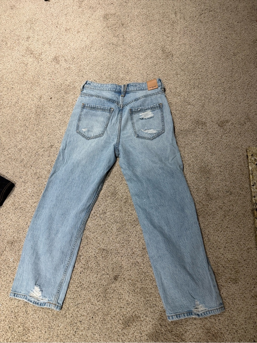 We the Free Light Blue Distressed women’s Jeans